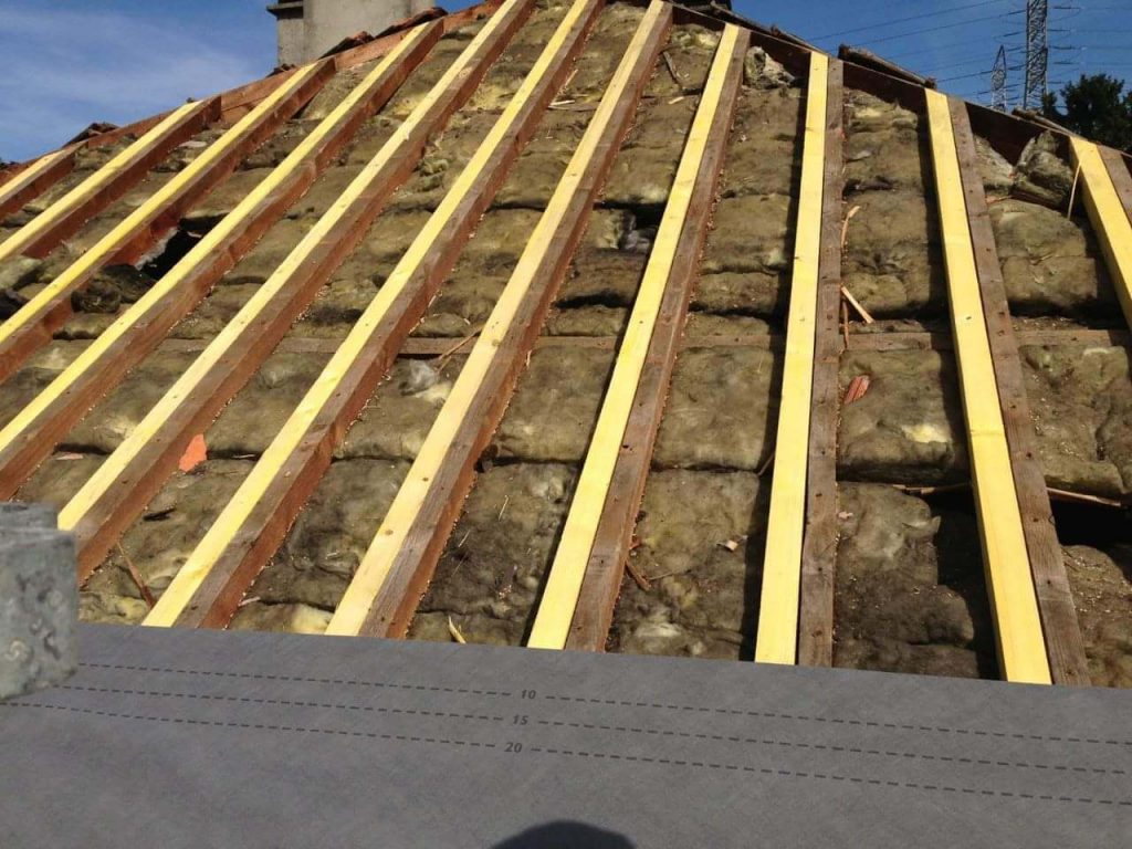 Doublage de charpente 91